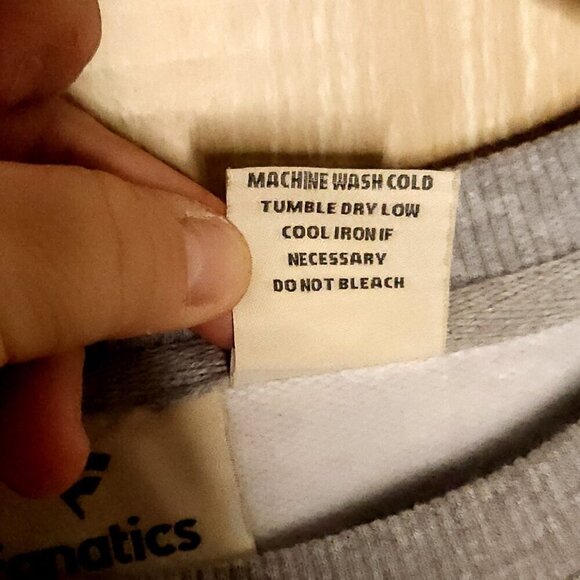 Fanatics Mens New Kansas City Chiefs Grey Logo Sweatshirt 2XLT - Picture 5 of 6